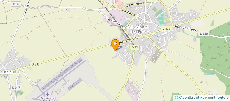 localisation de l'entreprise SC AGRIMMO  SAINT-ANDRE-DE-L'EURE