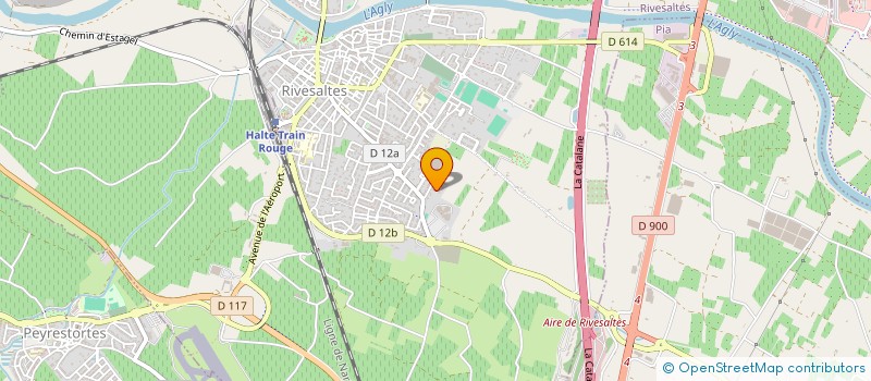 localisation de l'entreprise SC AHMAD INVEST à RIVESALTES