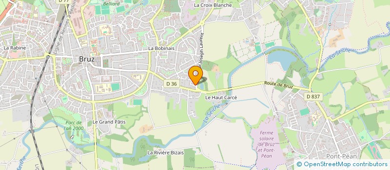 localisation de l'entreprise SC AITA  BRUZ