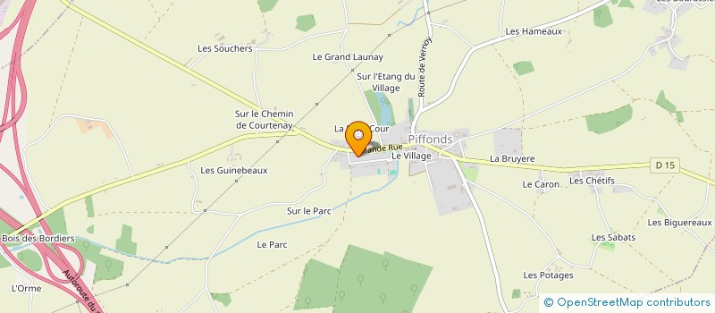 localisation de l'entreprise SC ALAIN ZABROCKI  PIFFONDS