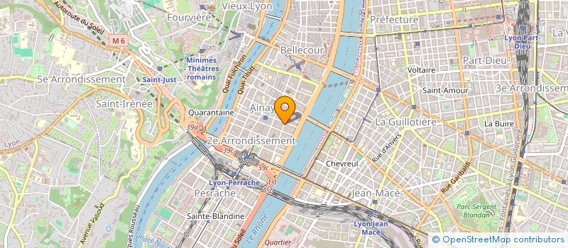 localisation de l'entreprise SC ALBA THORD  LYON