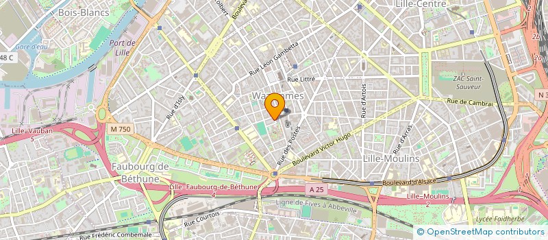localisation de l'entreprise SC ALIENOR à LILLE