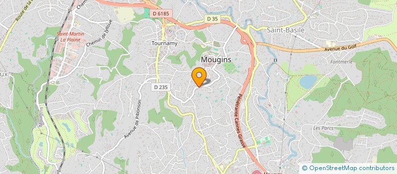 localisation de l'entreprise SC ALLEGRA à MOUGINS