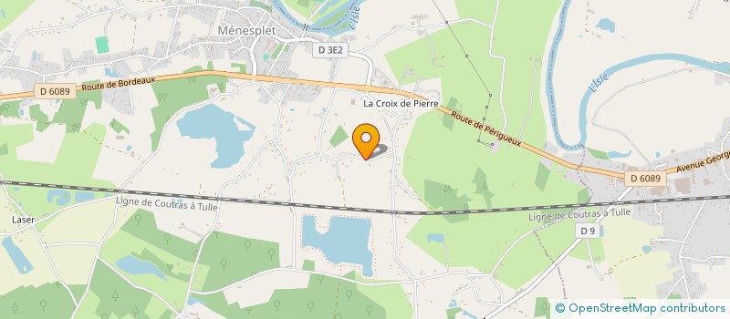 localisation de l'entreprise SC ALLIANCE INVESTISSEMENT  MENESPLET