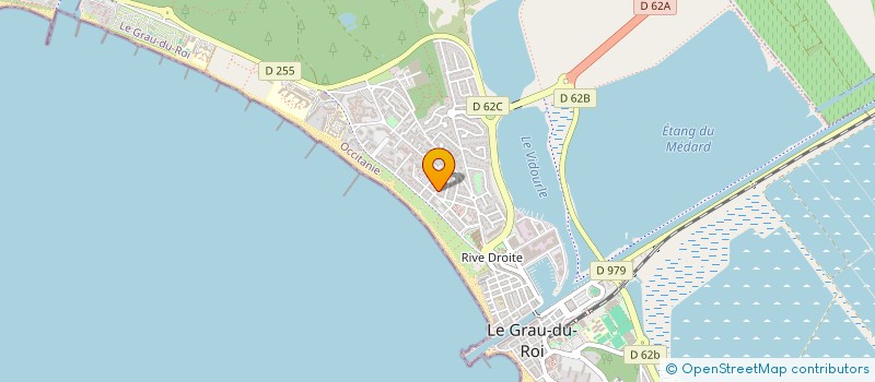 localisation de l'entreprise SC ALOHA  LE GRAU-DU-ROI