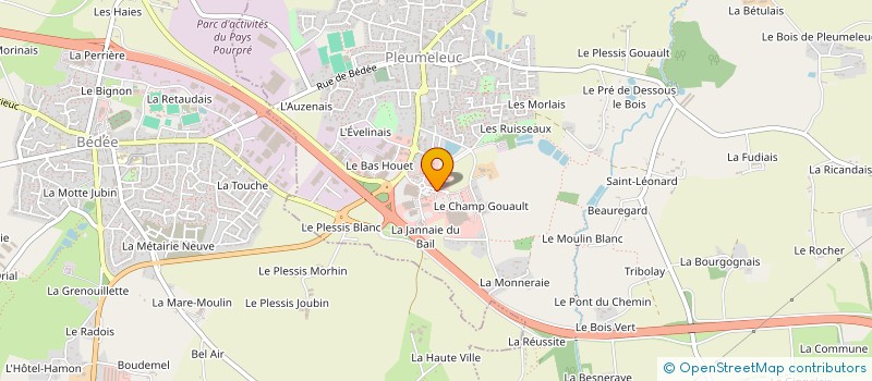 localisation de l'entreprise SC ALOUETTE  BREAL-SOUS-MONTFORT