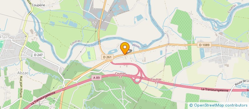 localisation de l'entreprise SC ALPHA OUEST à ABZAC