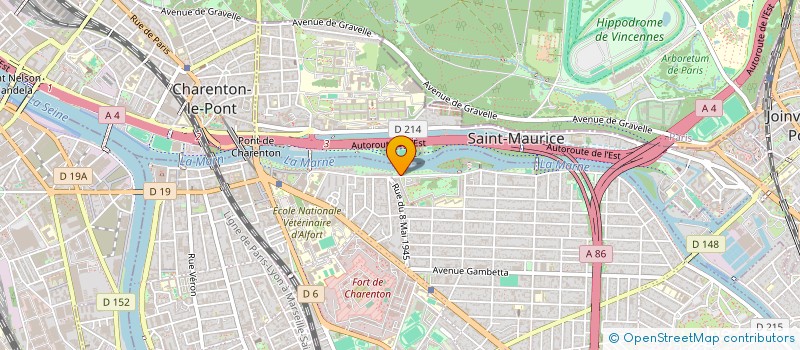 localisation de l'entreprise SC ALPICE à MAISONS-ALFORT