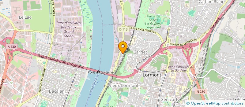 localisation de l'entreprise SC ALTEO  LORMONT