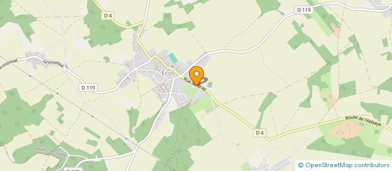 localisation de l'entreprise SC AMEL DU CHESNAY  VEXIN-SUR-EPTE