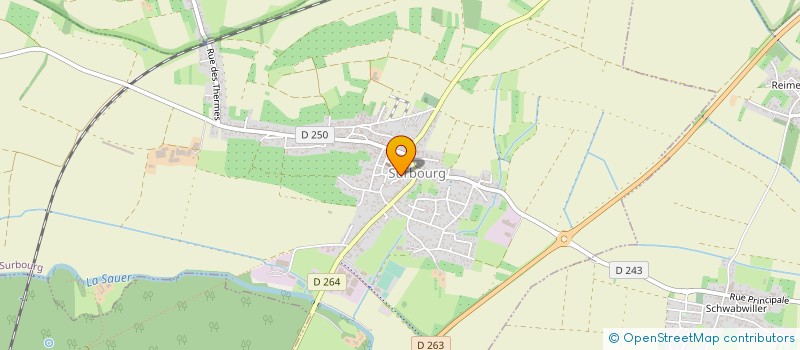 localisation de l'entreprise SC AMERICA  SURBOURG