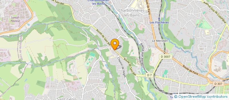 localisation de l'entreprise SC AMG 2022  TASSIN-LA-DEMI-LUNE