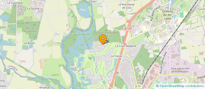 localisation de l'entreprise SC AMIGE  BRUZ