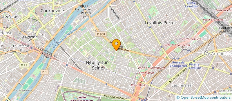 localisation de l'entreprise SC ANAIS BELLALOUM à NEUILLY-SUR-SEINE