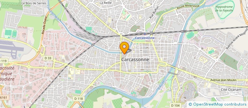 localisation de l'entreprise SC ANAKIN  CARCASSONNE