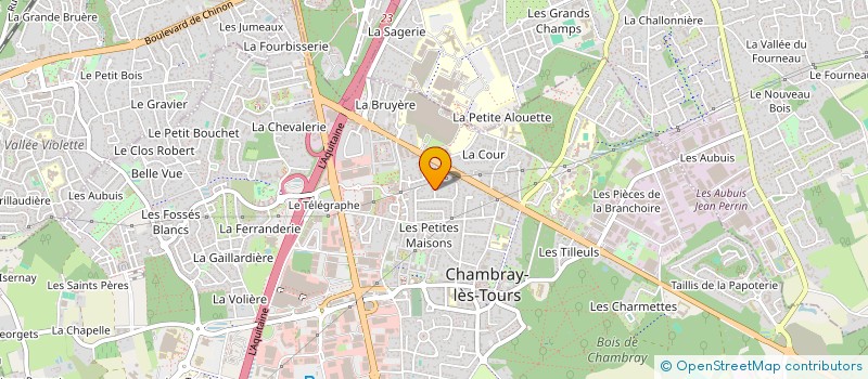 localisation de l'entreprise SC ANIYAD  CHAMBRAY-LES-TOURS