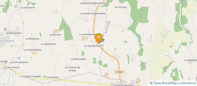 localisation de l'entreprise SC ANTHONY BOUDET  LE GRAND-CELLAND