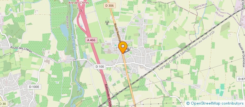 localisation de l'entreprise SC ANTIMA  LES CHERES