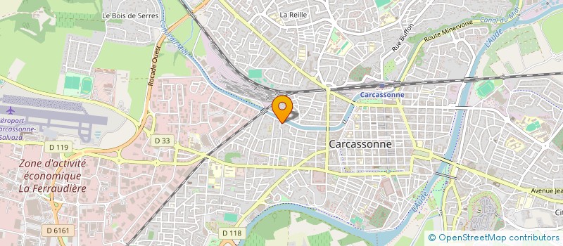 localisation de l'entreprise SC ANTOINE à CARCASSONNE