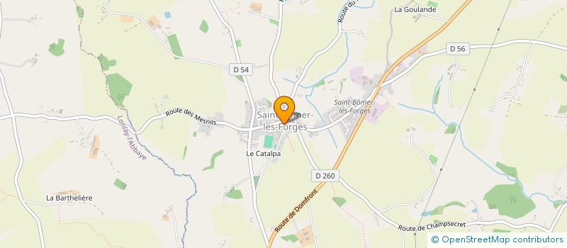 localisation de l'entreprise SC ANVAMA à SAINT-BOMER-LES-FORGES