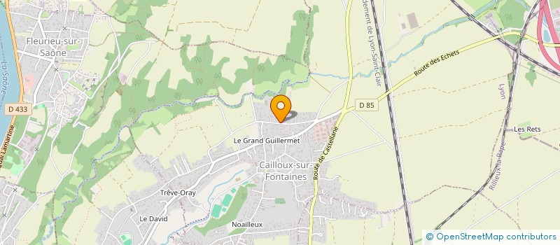 localisation de l'entreprise SC ARAFF  CAILLOUX-SUR-FONTAINES