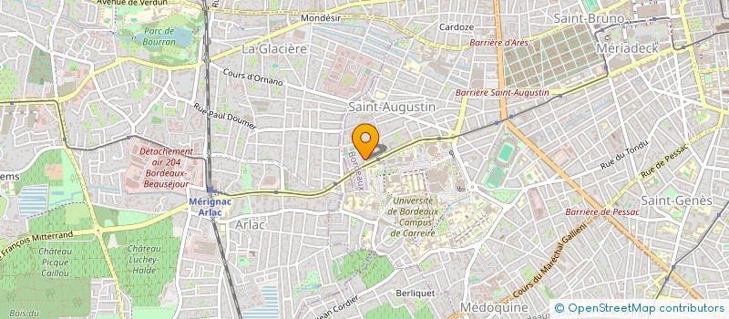 localisation de l'entreprise SC ARCHITECTURE  BORDEAUX