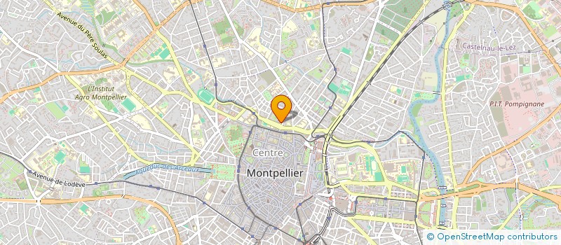 localisation de l'entreprise SC ARCHITECTURE INTERIEURE ET TECHNIQUE à MONTPELLIER