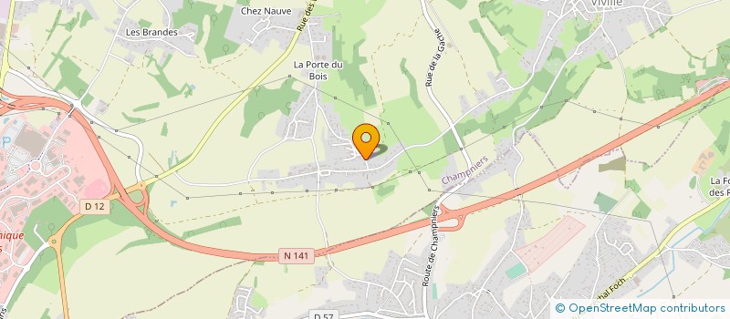 localisation de l'entreprise SC ARES à CHAMPNIERS