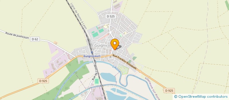 localisation de l'entreprise SC ARGO  VILLENEUVE-SUR-AISNE