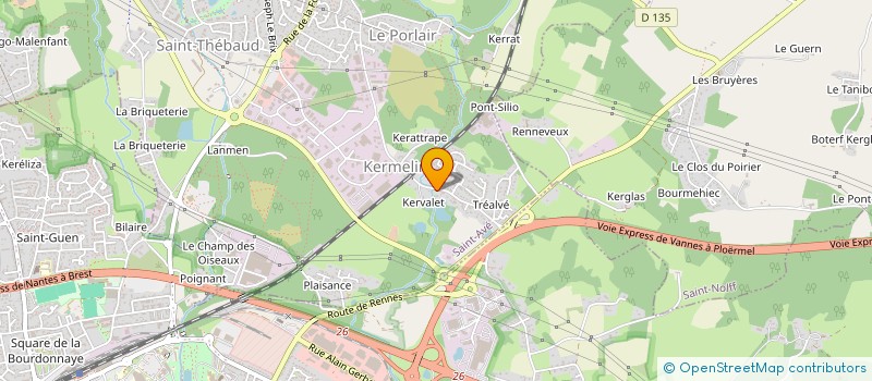 localisation de l'entreprise SC ARISTOTE  SENE