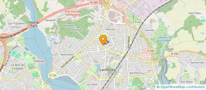 localisation de l'entreprise SC ARKAM 2  LANESTER