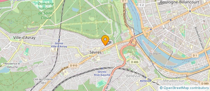 localisation de l'entreprise SC ARNABELLE à SEVRES
