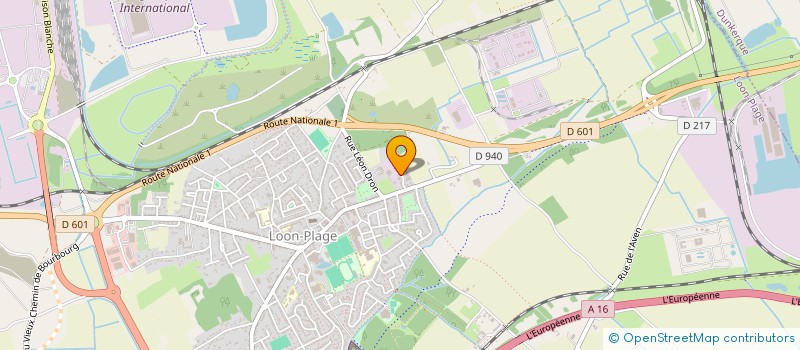 localisation de l'entreprise SC AROPP  LOON-PLAGE