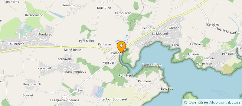 localisation de l'entreprise SC ARVOR INVEST  BADEN