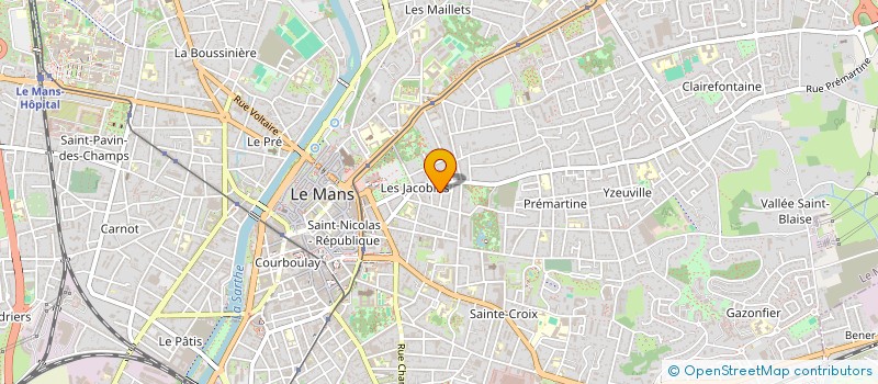 localisation de l'entreprise SC ASAN  LE MANS