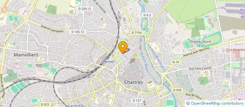 localisation de l'entreprise SC ASC à CHARTRES