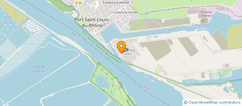 localisation de l'entreprise SC ASIA à PORT-SAINT-LOUIS-DU-RHONE