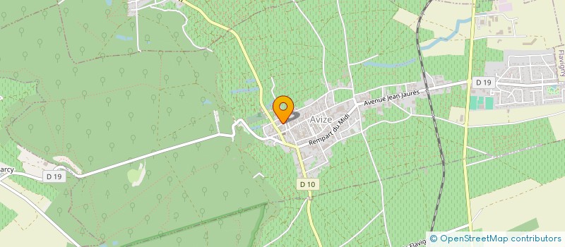 localisation de l'entreprise SC ASSAILLY INVEST  AVIZE