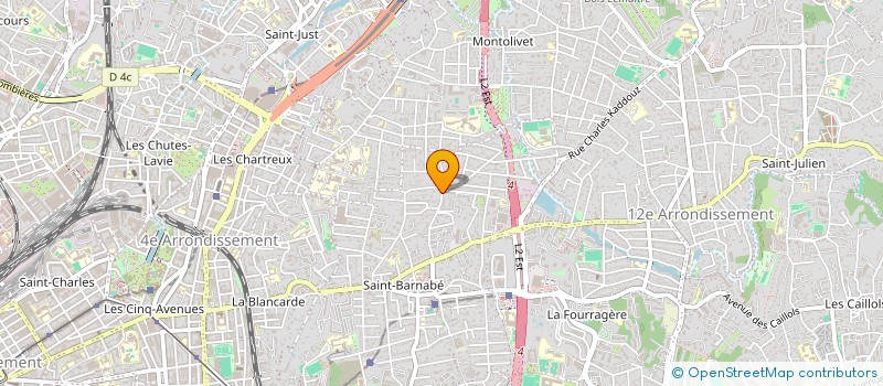 localisation de l'entreprise SC ASTRUC INVEST à MARSEILLE