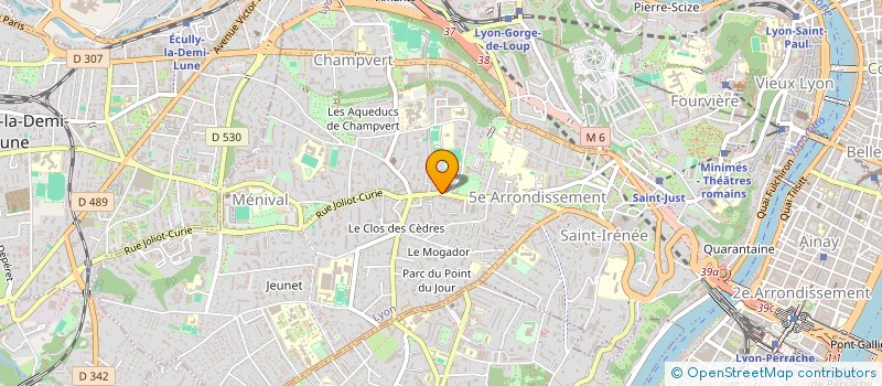 localisation de l'entreprise SC ATHLANTYD  LYON