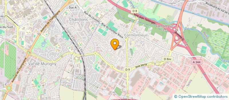 localisation de l'entreprise SC-ATTIK  CORMONTREUIL