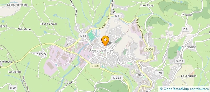 localisation de l'entreprise SC AUBOCOURS  COURS