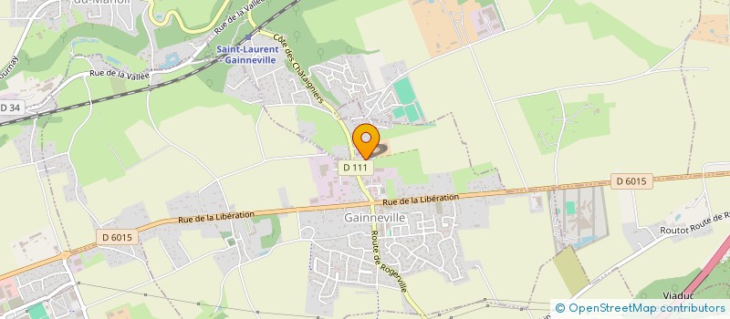 localisation de l'entreprise SC AUBOURG  GAINNEVILLE