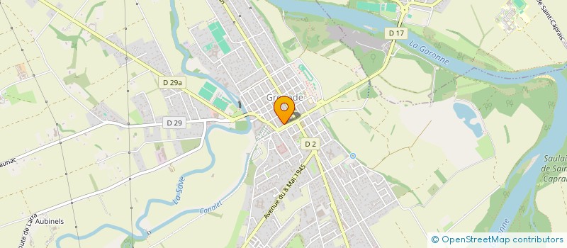 localisation de l'entreprise SC AUG INVEST  GRENADE