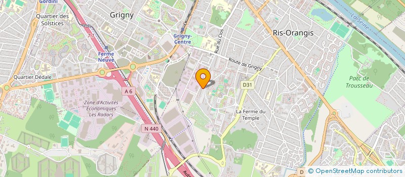 localisation de l'entreprise SC AUTO  RIS-ORANGIS