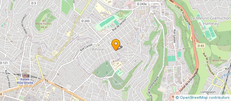 localisation de l'entreprise SC AUTOS  BIHOREL