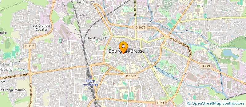 localisation de l'entreprise SC AVENIR à BOURG-EN-BRESSE