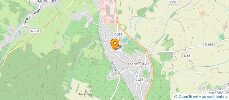 localisation de l'entreprise SC AVF  SOMMERAU