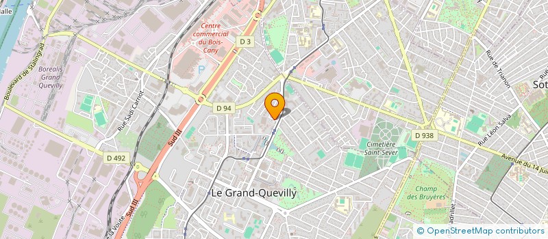 localisation de l'entreprise SC AXYLEN  LE GRAND-QUEVILLY