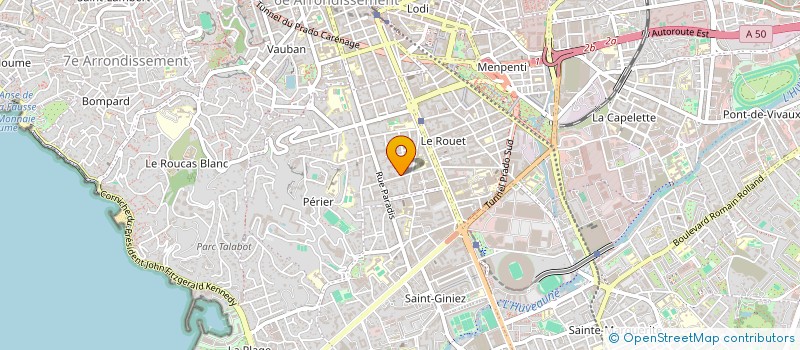 localisation de l'entreprise SC B.GRAILLON  MARSEILLE